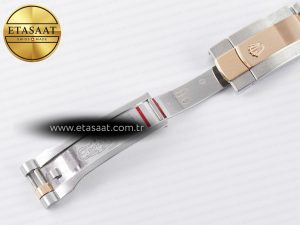 DateJust 41 126331 ARF 1:1 Best Edition 904L Steel Brown Dial on SS/RG Jubilee Bracelet SH3235（Gain Weight） - Görsel 31