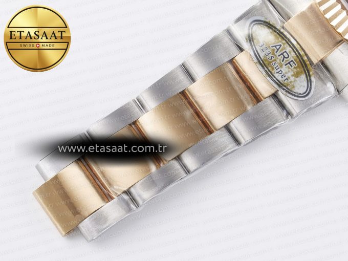 DateJust 41 126331 ARF 1:1 Best Edition 904L Steel Brown Dial on SS/RG Oyster Bracelet SH3235（Gain Weight） - Görsel 26