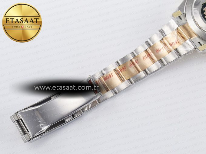 DateJust 41 126331 ARF 1:1 Best Edition 904L Steel Brown Dial on SS/RG Oyster Bracelet SH3235（Gain Weight） - Görsel 28