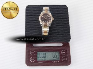 DateJust 41 126331 ARF 1:1 Best Edition 904L Steel Brown Dial on SS/RG Oyster Bracelet SH3235（Gain Weight） - Görsel 35