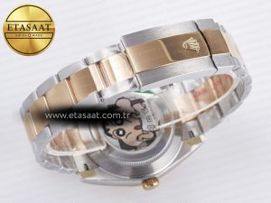 DateJust 41 126331 ARF 1:1 Best Edition 904L Steel Brown Diamonds Dial on SS/RG Oyster Bracelet SH3235（Gain Weight） - Görsel 16