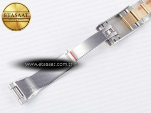 DateJust 41 126331 ARF 1:1 Best Edition 904L Steel Brown Diamonds Dial on SS/RG Oyster Bracelet SH3235（Gain Weight） - Görsel 29
