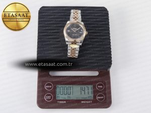DateJust 41 126331 ARF 1:1 Best Edition 904L Steel Gray Dial Green Roman Marker on SS/RG Jubilee Bracelet SH3235（Gain Weight） - Görsel 35