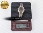 DateJust 41 126331 ARF 1:1 Best Edition 904L Steel Gray Textured Dial on SS/RG Oyster Bracelet SH3235（Gain Weight） - Görsel 35