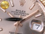 DateJust 41 126331 ARF 1:1 Best Edition 904L Steel RG Dial on SS/RG Jubilee Bracelet SH3235（Gain Weight） - Görsel 10