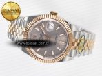 DateJust 41 126331 ARF 1:1 Best Edition 904L Steel RG Dial on SS/RG Jubilee Bracelet SH3235（Gain Weight） - Görsel 6