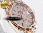 DateJust 41 126331 ARF 1:1 Best Edition 904L Steel RG Dial on SS/RG Jubilee Bracelet SH3235（Gain Weight） - Görsel 7