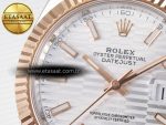 Rolex DateJust 126331 Steel Silver Textured Dial SH3235 - Görsel 10