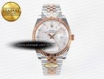 Rolex DateJust 126331 Steel Silver Textured Dial SH3235 - Görsel 3