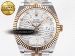 Rolex DateJust 126331 Steel Silver Textured Dial SH3235 - Görsel 4