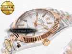 Rolex DateJust 126331 Steel Silver Textured Dial SH3235 - Görsel 6