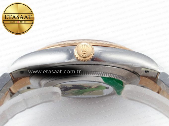 DateJust 41 126331 Clean 904L SS/RG 1:1 Best Edition Champagne Dial on Oyster Bracelet VR3235 - Görsel 14