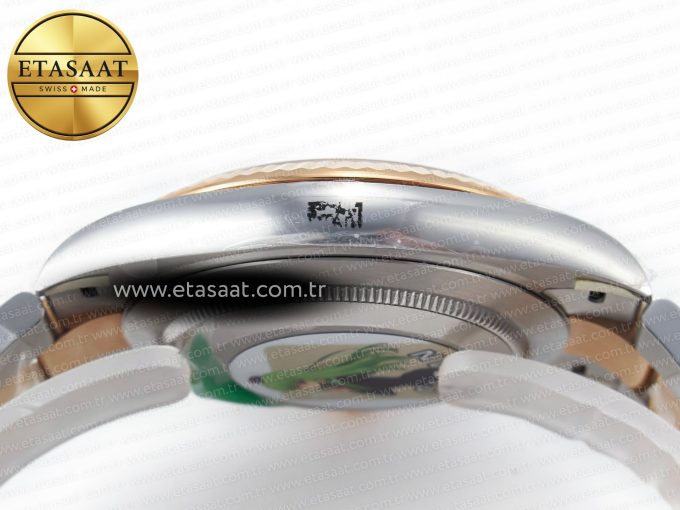 DateJust 41 126331 Clean 904L SS/RG 1:1 Best Edition Champagne Dial on Oyster Bracelet VR3235 - Görsel 15