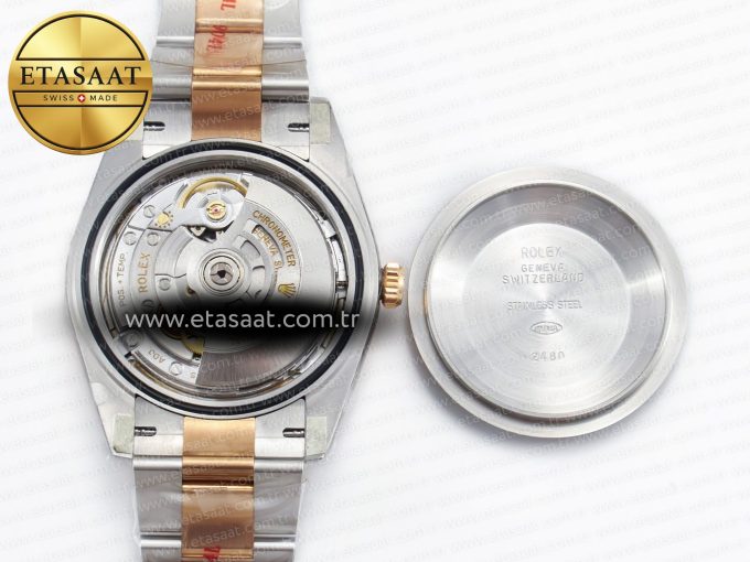 DateJust 41 126331 Clean 904L SS/RG 1:1 Best Edition Champagne Dial on Oyster Bracelet VR3235 - Görsel 18
