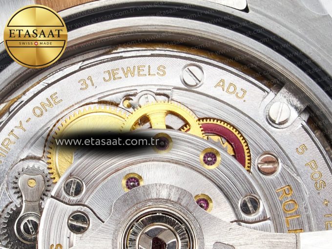 DateJust 41 126331 Clean 904L SS/RG 1:1 Best Edition Champagne Dial on Oyster Bracelet VR3235 - Görsel 22
