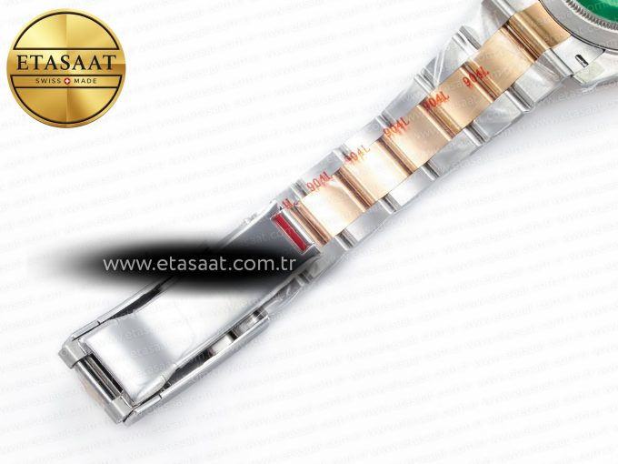 DateJust 41 126331 Clean 904L SS/RG 1:1 Best Edition Champagne Dial on Oyster Bracelet VR3235 - Görsel 28