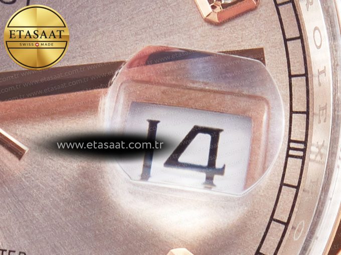 DateJust 41 126331 Clean 904L SS/RG 1:1 Best Edition Rose Gold Diamond Dial on Oyster Bracelet VR3235 - Görsel 12