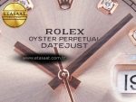 DateJust 41 126331 Clean 904L SS/RG 1:1 Best Edition Rose Gold Diamond Dial on SS/RG Jubilee Bracelet VR3235 - Görsel 11