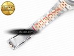 DateJust 41 126331 Clean 904L SS/RG 1:1 Best Edition Rose Gold Diamond Dial on SS/RG Jubilee Bracelet VR3235 - Görsel 27