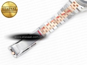 DateJust 41 126331 Clean 904L SS/RG 1:1 Best Edition Rose Gold Diamond Dial on SS/RG Jubilee Bracelet VR3235 - Görsel 27