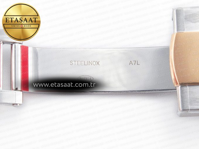 DateJust 41 126331 Clean 904L SS/RG 1:1 Best Edition Rose Gold Diamond Dial on SS/RG Jubilee Bracelet VR3235 - Görsel 31