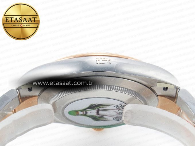 DateJust 41 126331 Clean Best Edition RG Dial Stick Markers on Oyster Bracelet VR3235 - Görsel 14