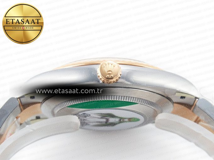 DateJust 41 126331 Clean Best Edition RG Dial Stick Markers on Oyster Bracelet VR3235 - Görsel 15