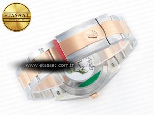 DateJust 41 126331 Clean Best Edition RG Dial Stick Markers on Oyster Bracelet VR3235 - Görsel 16