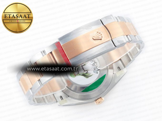 DateJust 41 126331 Clean Best Edition RG Dial Stick Markers on Oyster Bracelet VR3235 - Görsel 16