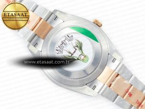 DateJust 41 126331 Clean Best Edition RG Dial Stick Markers on Oyster Bracelet VR3235 - Görsel 17
