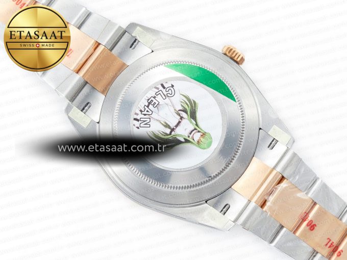 DateJust 41 126331 Clean Best Edition RG Dial Stick Markers on Oyster Bracelet VR3235 - Görsel 17