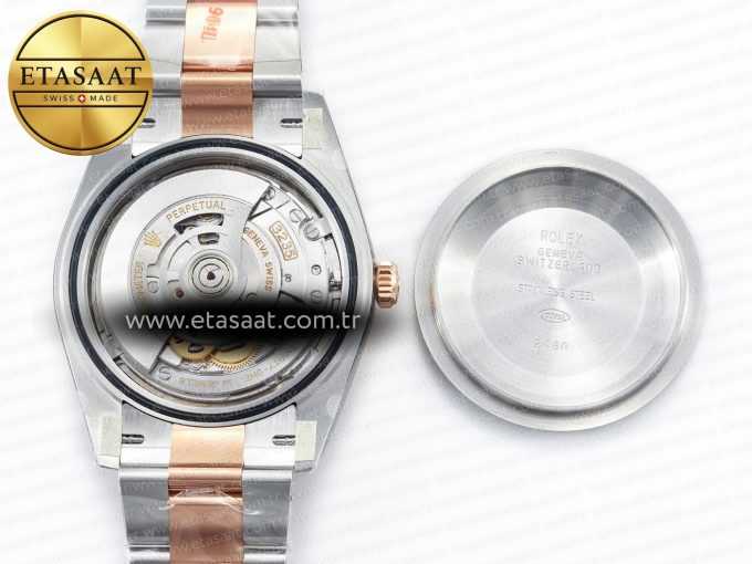DateJust 41 126331 Clean Best Edition RG Dial Stick Markers on Oyster Bracelet VR3235 - Görsel 18