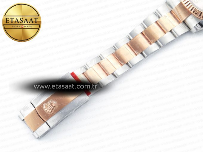 DateJust 41 126331 Clean Best Edition RG Dial Stick Markers on Oyster Bracelet VR3235 - Görsel 27