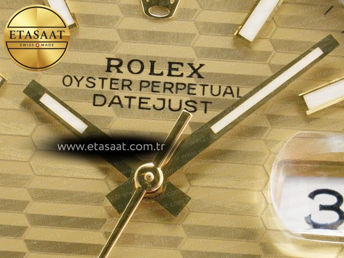 DateJust 41 126333 Clean 1:1 Best Edition 904L Steel YG Textured Dial on SS/YG Jubilee Bracelet VR3235 - Görsel 10