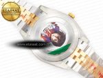 DateJust 41 126333 Clean 1:1 Best Edition 904L Steel YG Textured Dial on SS/YG Jubilee Bracelet VR3235 - Görsel 17