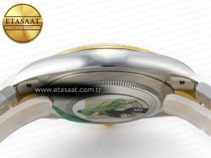 DateJust 41 126333 Clean 1:1 Best Edition 904L Steel YG Textured Dial on SS/YG Oyster Bracelet VR3235 - Görsel 14