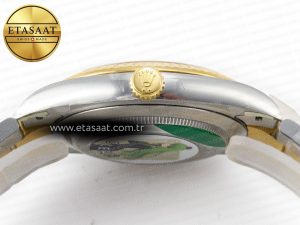 DateJust 41 126333 Clean 1:1 Best Edition 904L Steel YG Textured Dial on SS/YG Oyster Bracelet VR3235 - Görsel 15