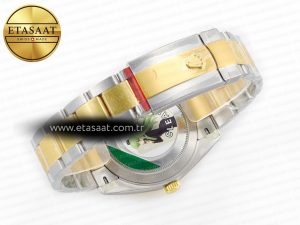 DateJust 41 126333 Clean 1:1 Best Edition 904L Steel YG Textured Dial on SS/YG Oyster Bracelet VR3235 - Görsel 16