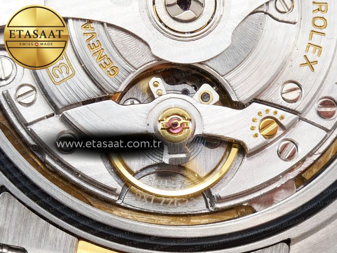DateJust 41 126333 Clean 1:1 Best Edition 904L Steel YG Textured Dial on SS/YG Oyster Bracelet VR3235 - Görsel 25