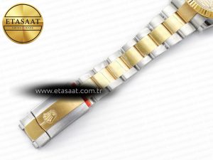 DateJust 41 126333 Clean 1:1 Best Edition 904L Steel YG Textured Dial on SS/YG Oyster Bracelet VR3235 - Görsel 27
