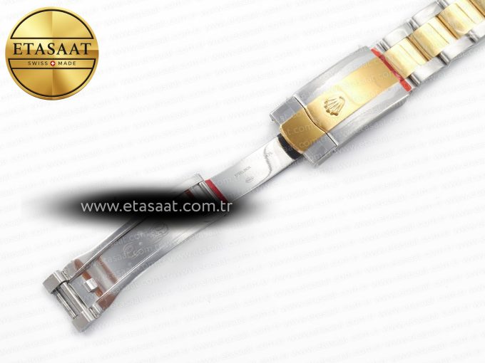 DateJust 41 126333 Clean 1:1 Best Edition 904L Steel YG Textured Dial on SS/YG Oyster Bracelet VR3235 - Görsel 29
