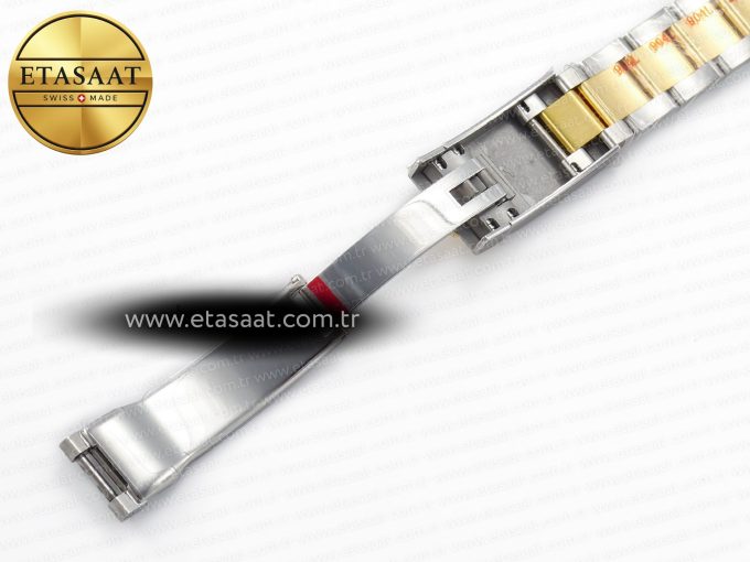 DateJust 41 126333 Clean 1:1 Best Edition 904L Steel YG Textured Dial on SS/YG Oyster Bracelet VR3235 - Görsel 31