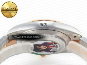 DateJust 41 126333 Clean Best Edition YG Dial Stick Markers on Oyster Bracelet VR3235 - Görsel 14