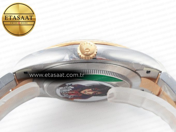DateJust 41 126333 Clean Best Edition YG Dial Stick Markers on Oyster Bracelet VR3235 - Görsel 15