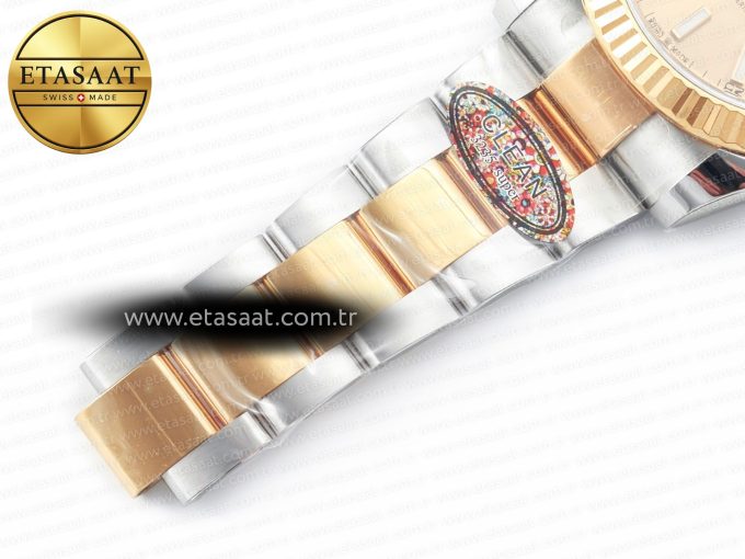 DateJust 41 126333 Clean Best Edition YG Dial Stick Markers on Oyster Bracelet VR3235 - Görsel 25