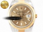 DateJust 41 126333 Clean Best Edition YG Dial Stick Markers on Oyster Bracelet VR3235 - Görsel 4