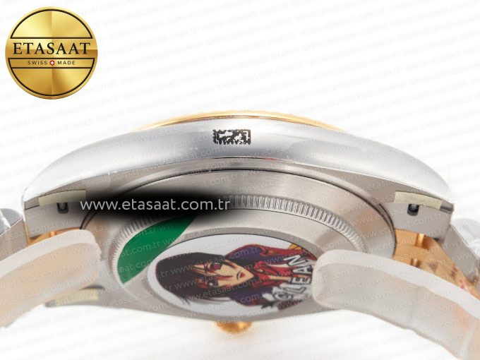 DateJust 41 126333 Clean Best Edition YG Gold Dial Stick Markers on Jubilee Bracelet VR3235 - Görsel 14