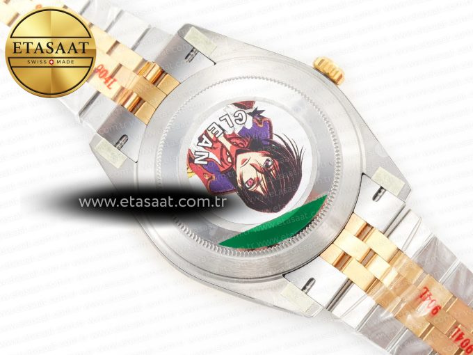 DateJust 41 126333 Clean Best Edition YG Gold Dial Stick Markers on Jubilee Bracelet VR3235 - Görsel 17