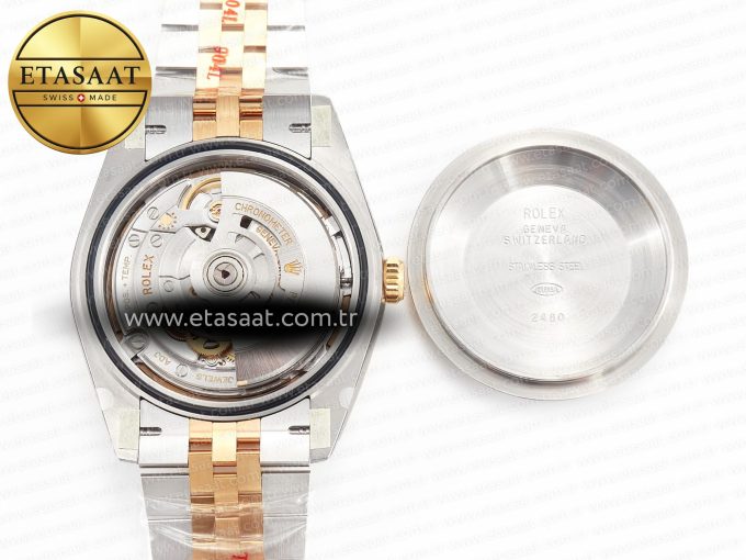DateJust 41 126333 Clean Best Edition YG Gold Dial Stick Markers on Jubilee Bracelet VR3235 - Görsel 18