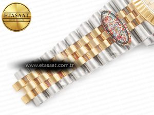 DateJust 41 126333 Clean Best Edition YG Gold Dial Stick Markers on Jubilee Bracelet VR3235 - Görsel 25